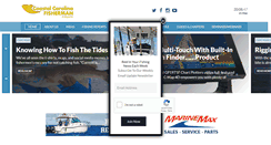 Desktop Screenshot of coastalcarolinafisherman.com